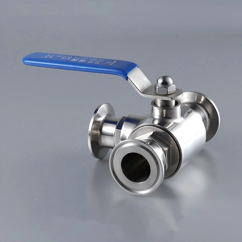 Sanitary 3 Way Ball Valve